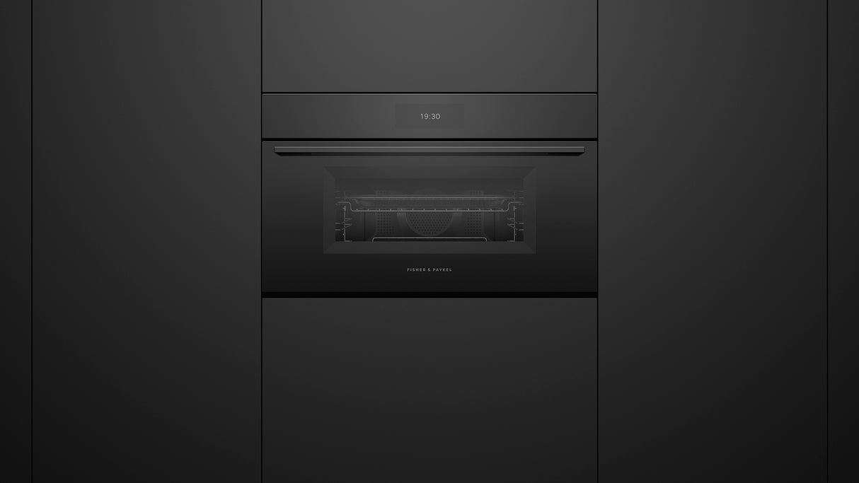 Fisher & Paykel OM30NMUB3 Convection-Speed Oven Installed - Alternate View