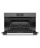 Fisher & Paykel OM30NMUG3 Minimal Compact Convection-Speed Oven - angled view