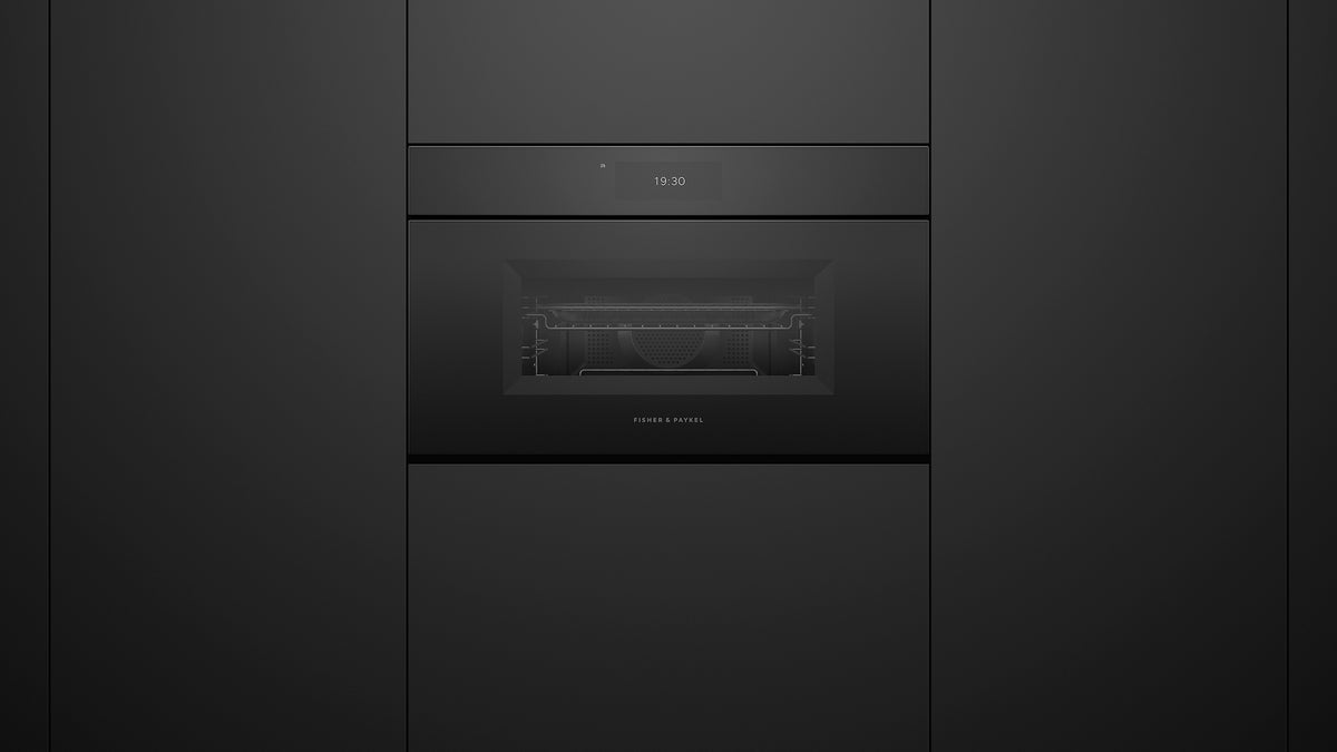 Fisher & Paykel OM30NMUNB3 Convection-Speed Oven Installed - Alternate View