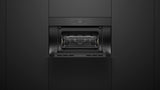 Fisher & Paykel OM30NMUNB3 Convection-Speed Oven Installed - Detail View