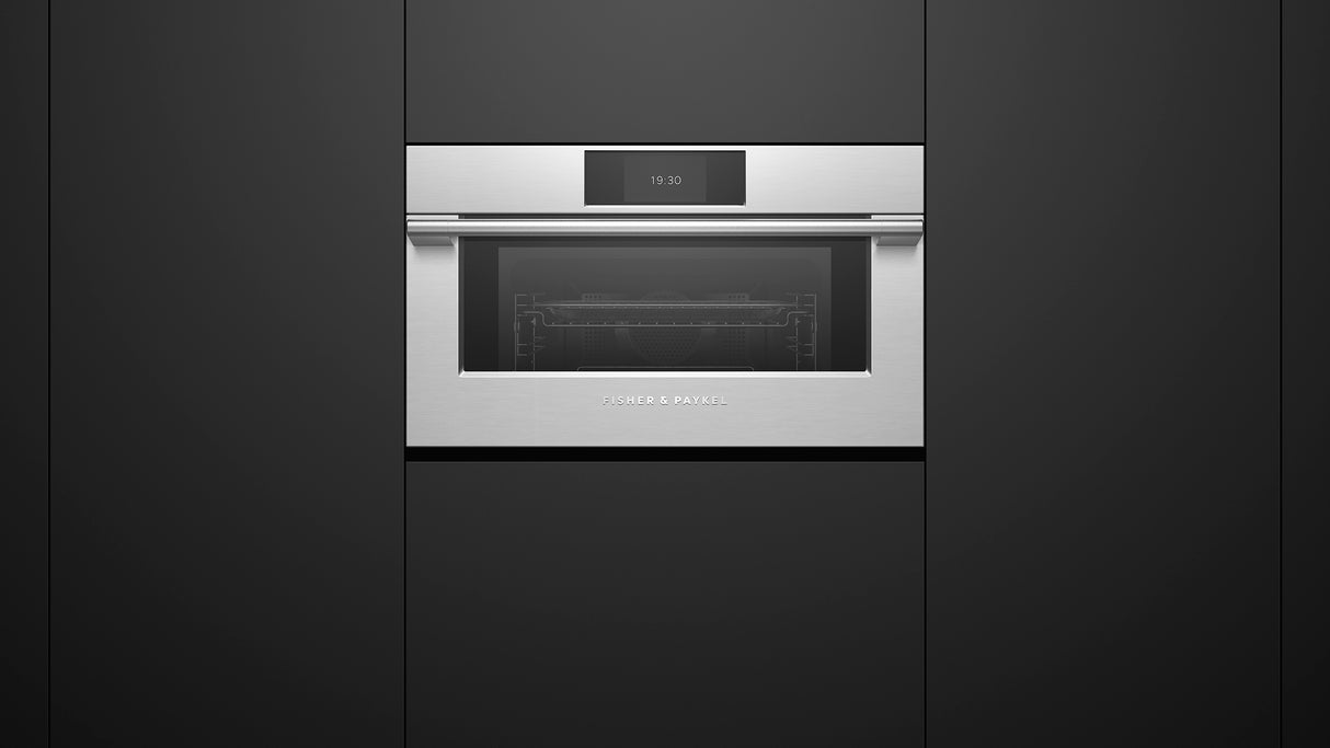 Fisher & Paykel OM30NPTX3 Convection-Speed Oven Installed - Alternate View