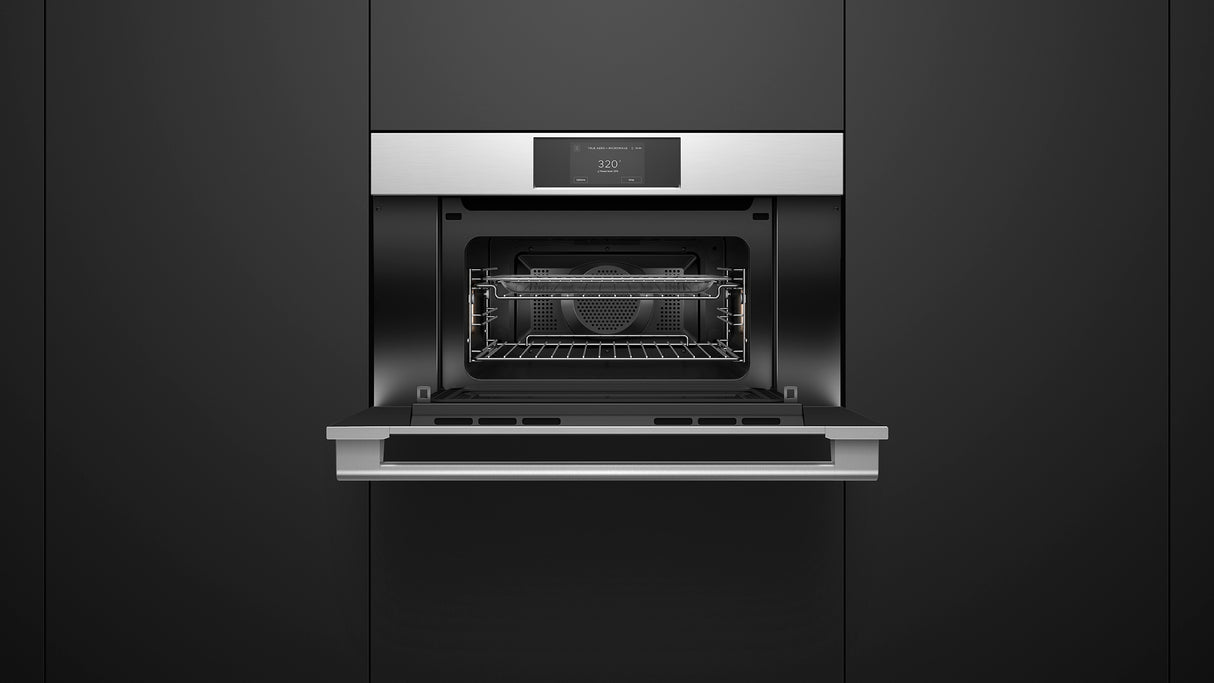 Fisher & Paykel OM30NPTX3 Convection-Speed Oven Installed - Detail View