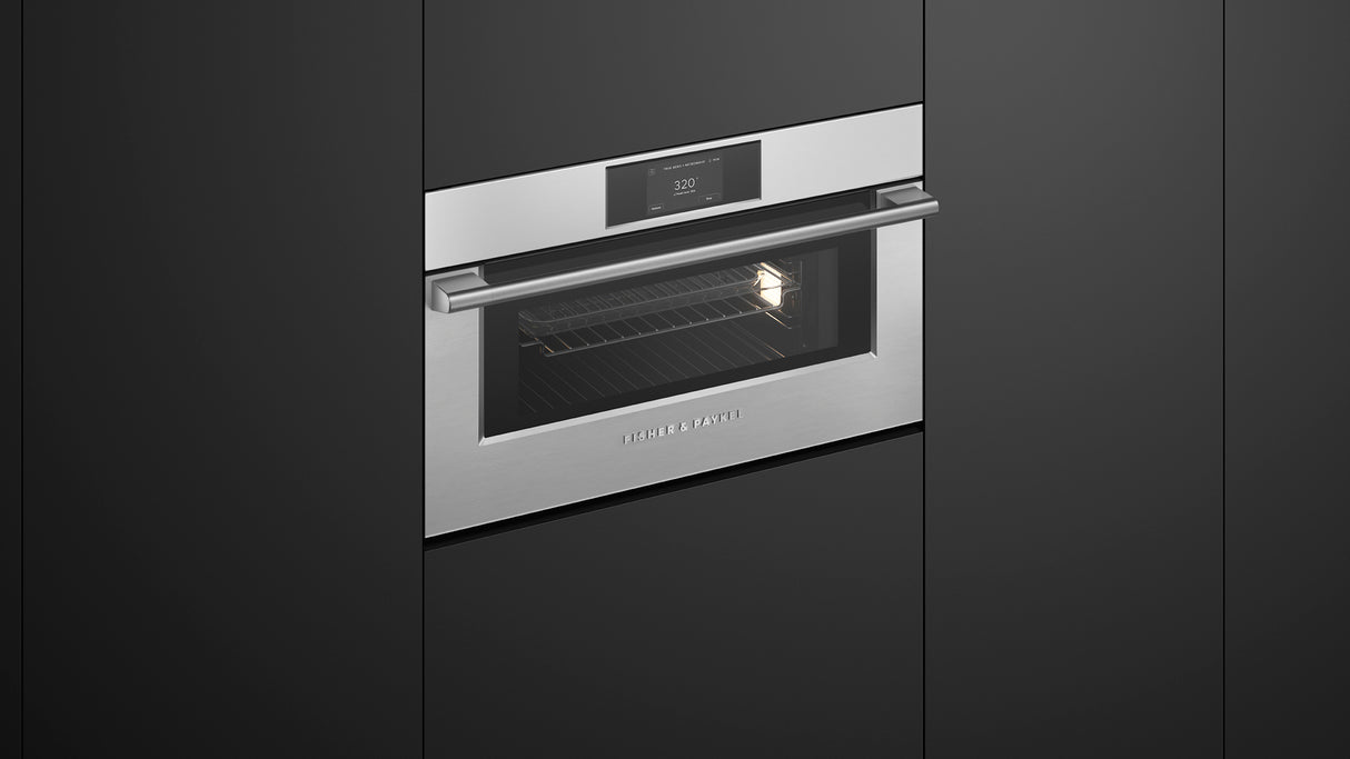 Fisher & Paykel OM30NPTX3 Convection-Speed Oven Installed in Kitchen