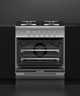 Fisher & Paykel OR30SDG4X1 range in kitchen with cookware