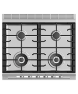 Fisher & Paykel OR30SDG4X1 30 inch Contemporary Gas Range - angled studio view