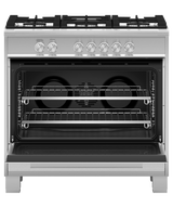 Fisher & Paykel OR36SDG4X1 cooktop burner detail