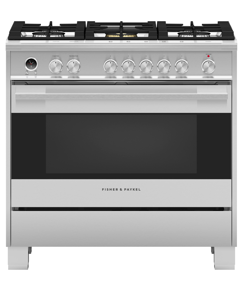 Fisher & Paykel OR36SDG6X1 36-inch Contemporary Dual Fuel Range - Image 1