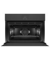 Fisher & Paykel OS24NMTNB1 Minimal Handleless Compact Combi-Steam Oven - Angle View