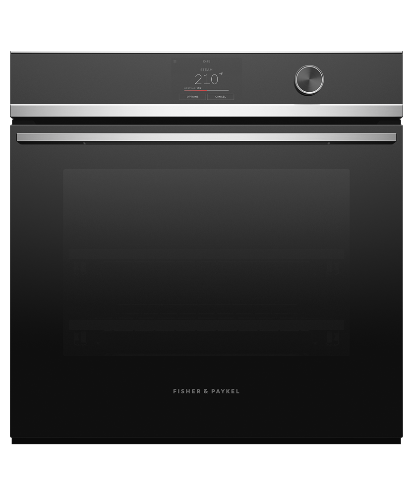 Fisher & Paykel OS24SDTDX2 24-inch Contemporary Combi-Steam Oven - Front View