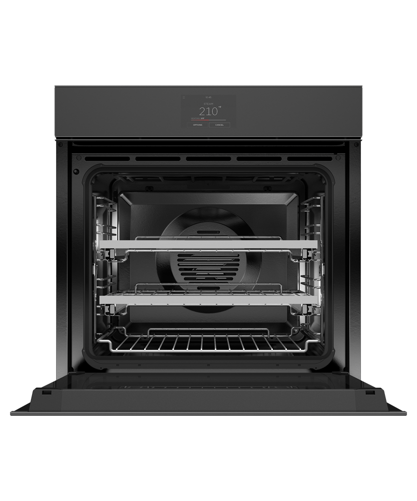 Fisher & Paykel OS24SMTNB1 Minimal Handleless Combi-Steam Oven - Angle View