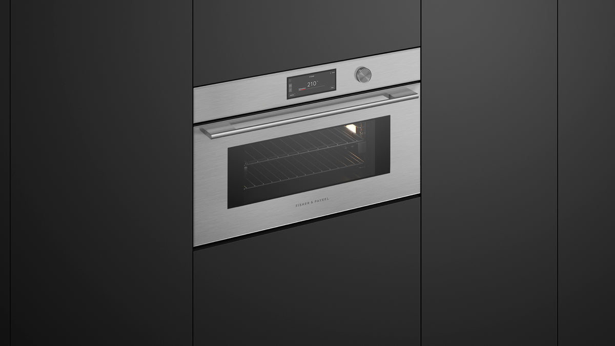 Fisher & Paykel OS30NCUDX3 Combi-Steam Oven Installed in Kitchen