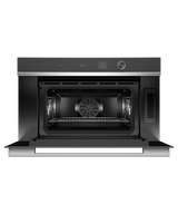 Fisher & Paykel OS30NDLX1 Contemporary Compact Combi-Steam Oven - angled view
