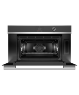 Fisher & Paykel OS30NDTDX1 Contemporary Compact Combi-Steam Oven - angled view