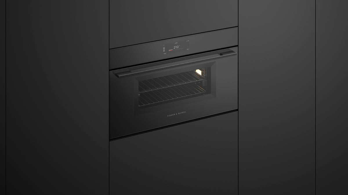 Fisher & Paykel OS30NMUB3 Combi-Steam Oven Installed in Kitchen