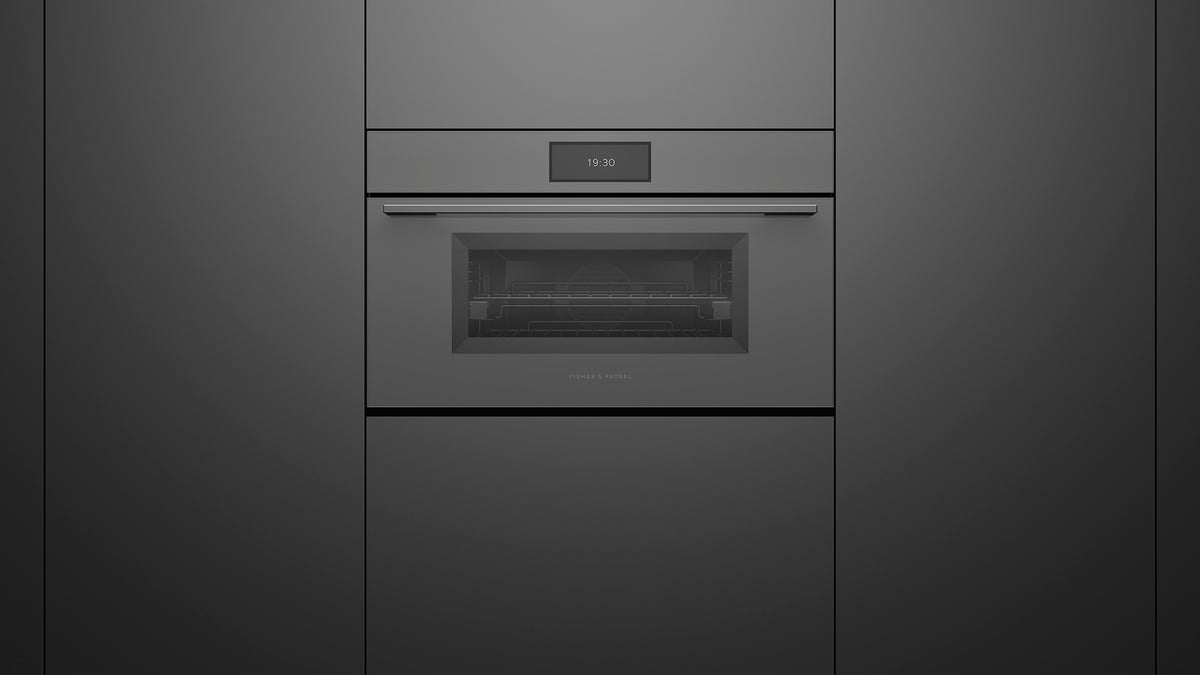 Fisher & Paykel OS30NMUG3 Combi-Steam Oven Installed - Alternate View