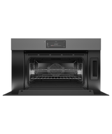 Fisher & Paykel OS30NMUNG3 Minimal Handleless Compact Combi-Steam Oven - angled view