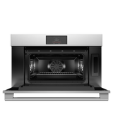 Fisher & Paykel OS30NPTX1 Professional Compact Combi-Steam Oven - angled view
