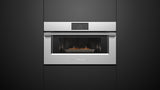 Fisher & Paykel OS30NPTX1 Professional Compact Combi-Steam Oven with salmon dish