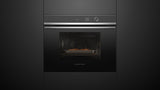 Fisher & Paykel OS30SDLX1 Contemporary Combi-Steam Oven with salmon dish