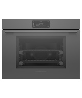 Fisher & Paykel OS30SMUG3 30-inch Minimal Combi-Steam Oven Grey Glass - Front View