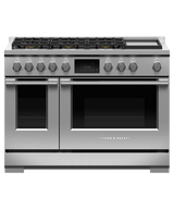 Fisher & Paykel RDV3-486GD-L 48-inch Professional Dual Fuel Range with Griddle, LPG - Image 1