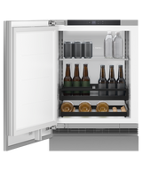 Fisher & Paykel RS2435SBL1 24" Series 9 Integrated Beverage Center, 4.6 cu. ft., Panel Ready Solid Door, Left Hinge (Reversible Door) - Detail View