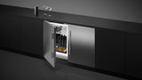 Fisher & Paykel RS2435SBL1 24" Series 9 Integrated Beverage Center, 4.6 cu. ft., Panel Ready Solid Door, Left Hinge (Reversible Door) - In-Situ Kitchen View