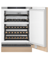 Fisher & Paykel RS2435V2R1 Integrated Wine Cabinet, Panel Ready - angled view