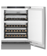 Fisher & Paykel RS2435V2R1 Integrated Wine Cabinet - angled view