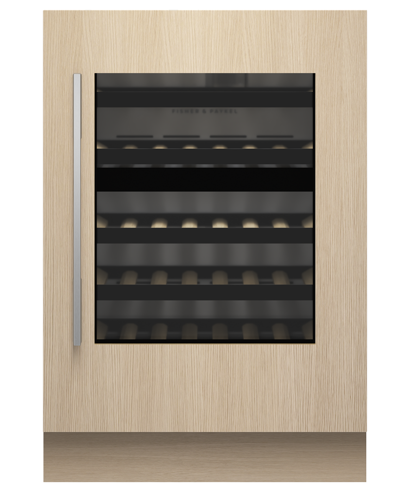 Fisher & Paykel RS2435V2RT1 24 inch Integrated Wine Cabinet, Panel Ready - front view
