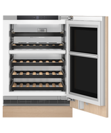 Fisher & Paykel RS2435V2RT1 Integrated Wine Cabinet, Panel Ready - angled view