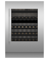 Fisher & Paykel RS2435V2RT1 Integrated Wine Cabinet with stainless steel door panel