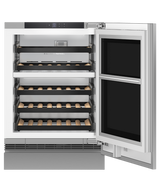 Fisher & Paykel RS2435V2RT1 Integrated Wine Cabinet - angled view