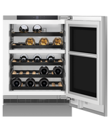 Fisher & Paykel RS2435V2RT1 Integrated Wine Cabinet interior shelving view