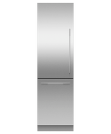 Fisher & Paykel RS2484WLUE1 24" Series 11 Integrated Column Refrigerator Freezer, Ice & Water, Panel Ready, Left Hinge - Front View