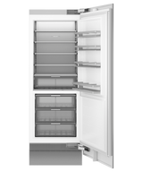 Fisher & Paykel RS3084SRHE1 column refrigerator angled studio view