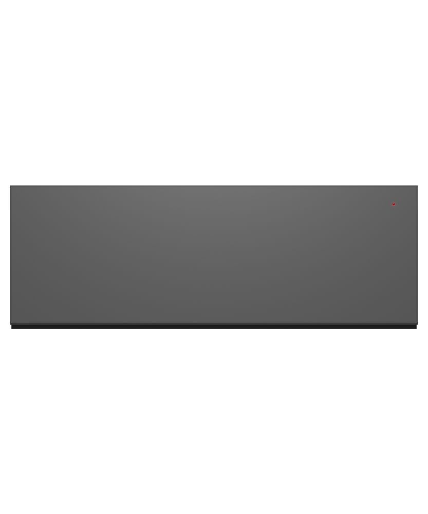 Fisher & Paykel WB30SMG3 30 inch Minimal Warming Drawer, Grey Glass