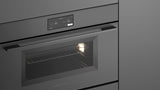 Fisher & Paykel OM30NMUG3 Minimal Compact Convection-Speed Oven with Quickstart touchscreen UI