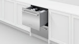 Fisher & Paykel DD24DV2T9_N Series 9 Professional Tall Double DishDrawer Dishwasher, Stainless Steel - Image 2