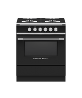 Fisher & Paykel OR30SCG4B1 range with matching kickstrip accessory
