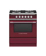Fisher & Paykel OR30SCG4R1 range with matching kickstrip accessory