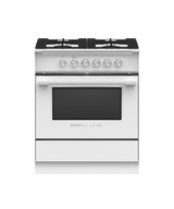 Fisher & Paykel OR30SCG4W1 range with matching kickstrip accessory