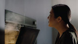 Fisher & Paykel Combi-Steam Oven - Chef Using Handleless Oven