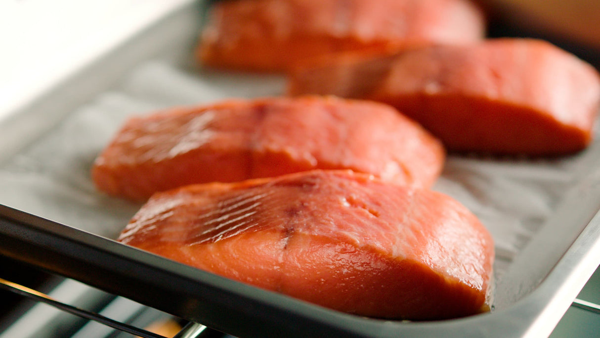 Fisher & Paykel Combi-Steam Oven - Steamed Salmon Cooking Result