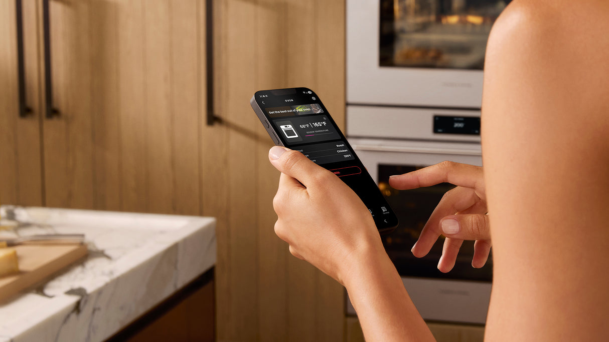 Fisher & Paykel SmartHQ App Temperature Sensor Screen