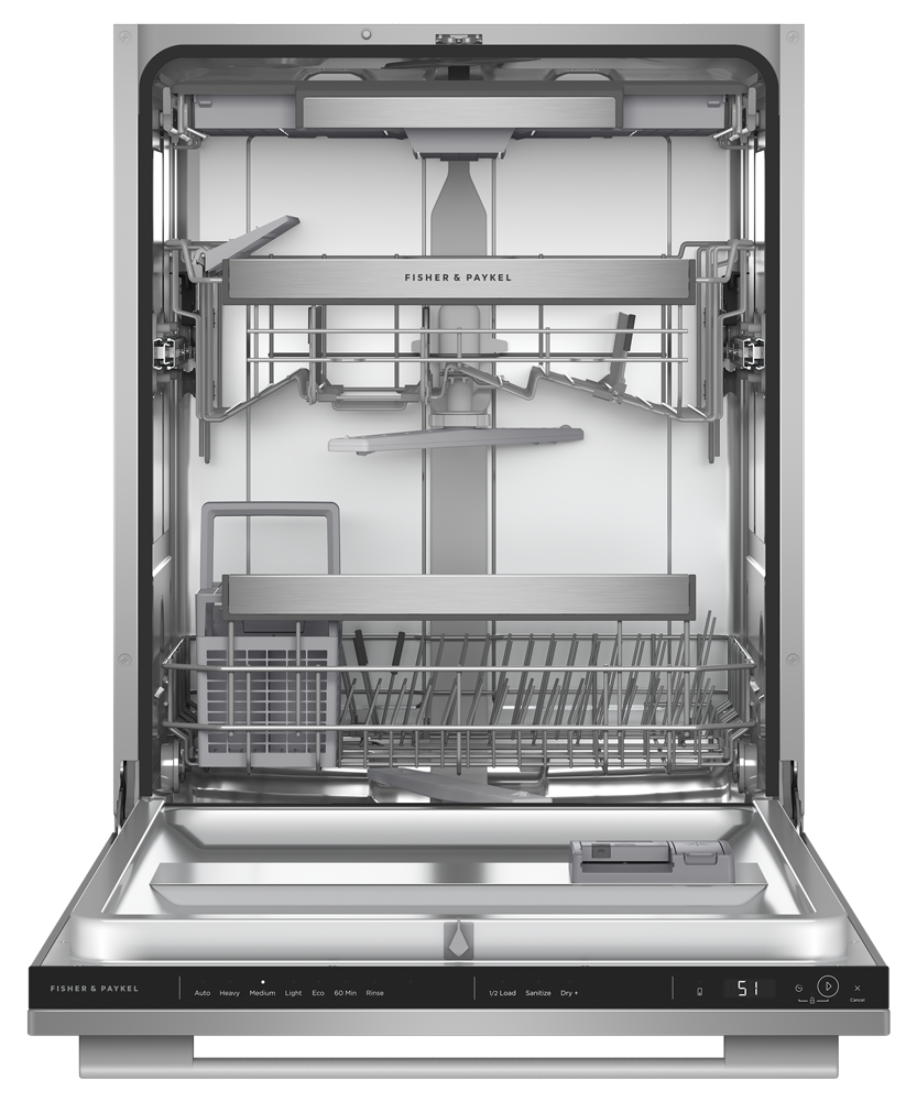 Fisher & Paykel DW24UDT2X4 Contemporary Tall Built-in Dishwasher - Image 2