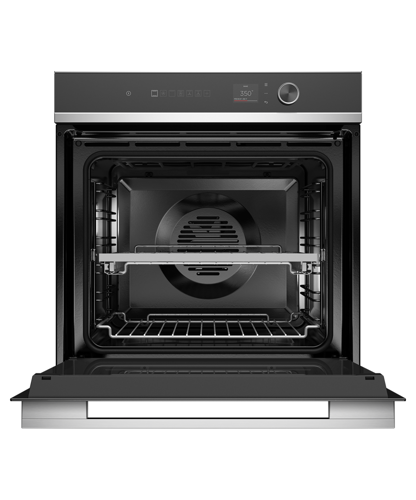 Fisher & Paykel OB24SD16PLX1 24" Series 7 Contemporary Self-Cleaning Oven, 16 Function - Product Detail View