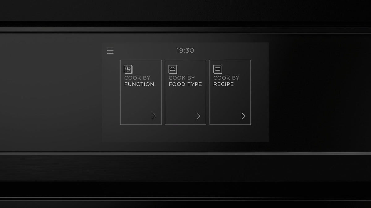 Fisher & Paykel OB24SMPTNB1 24" Series 9 Minimal Handleless Self-Cleaning Oven, 16 Function - Product Detail View