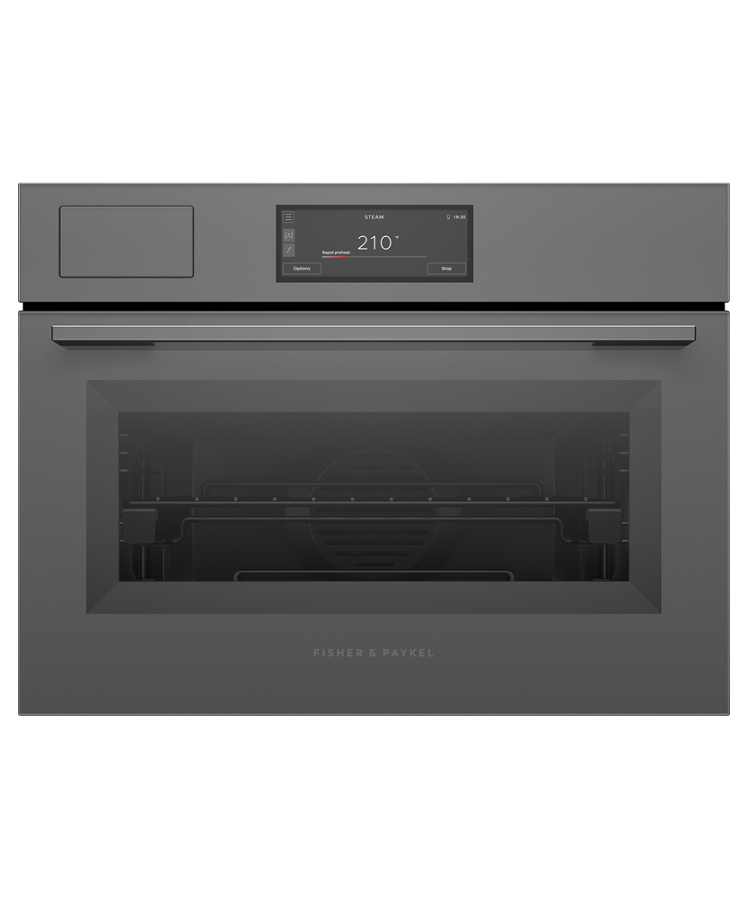 Fisher & Paykel OS24NAMVUG5 24-inch Minimal Combi-Steam Oven - Front View