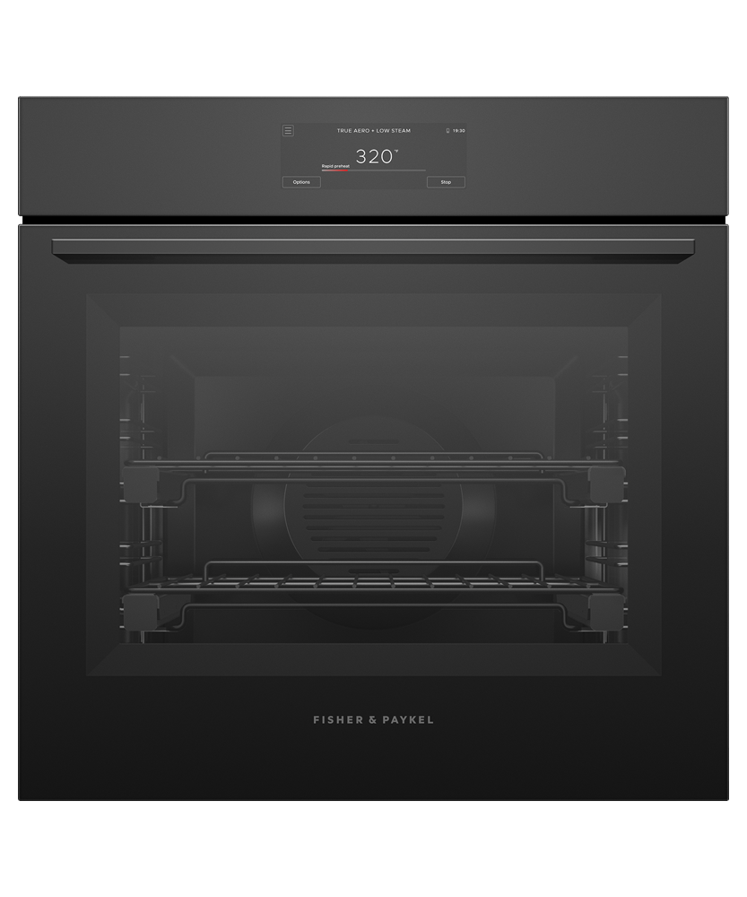 Fisher & Paykel OS24SAMHUB5 24-inch Minimal Combi-Steam Oven - Front View
